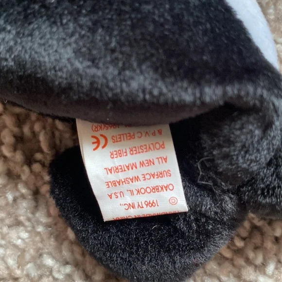 Beanie babies original waves and echo dolphins 1996 - Picture 4 of 5